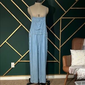 Blu Pepper Sky Blue Women's Denim Overalls